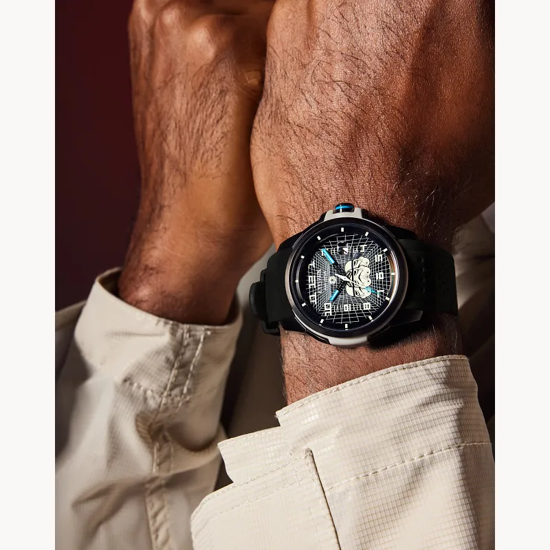 Imperial Stormtrooper Black Dial Polyurethane Strap AW1659 Imperial Stormtrooper Black Dial Polyurethane Strap AW1659